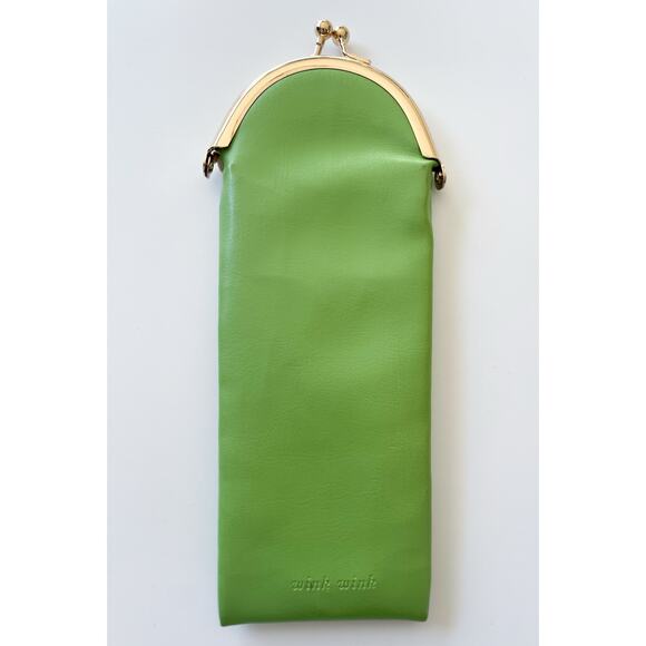 Kate Spade Green Wink Wink Eyeglass Case - Picture 2 of 5